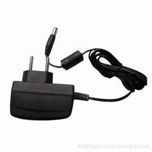 Slim Vertical Plug Power Adapter for Set Top Box EU Plug, En60065 & 60950
